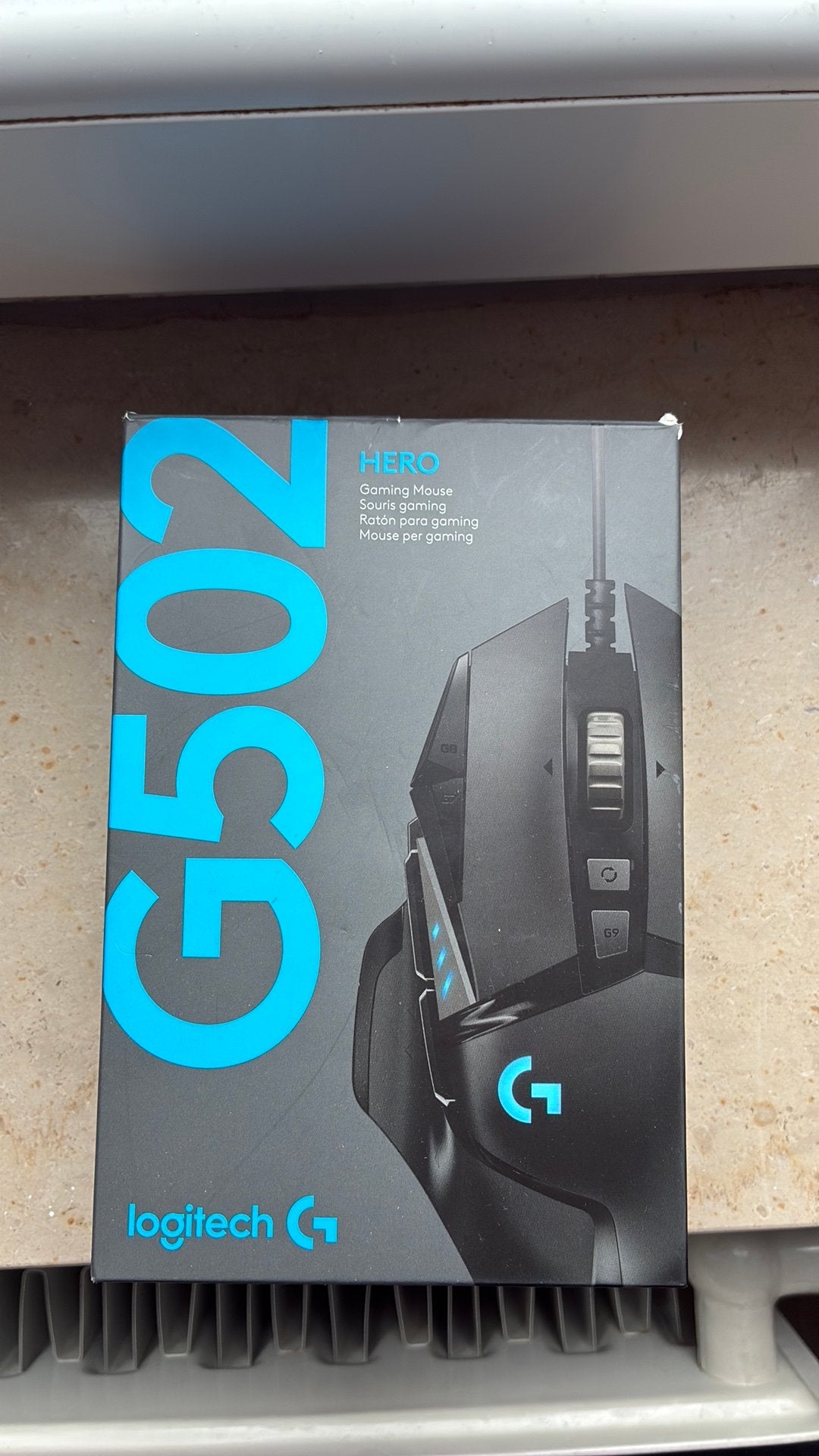 Logitech g502, Computers en Software, Muizen, Ophalen, Zo goed als nieuw