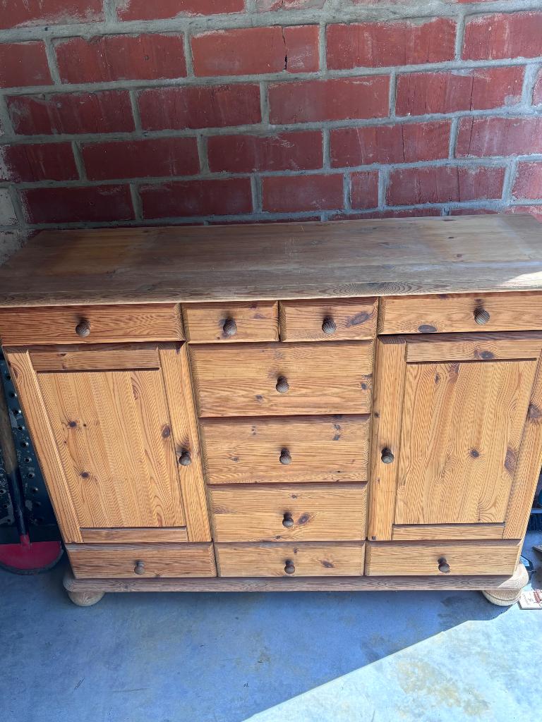Houten kast, Antiek en Kunst, Ophalen