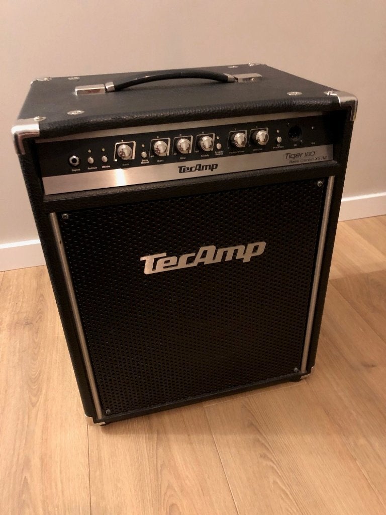 TecAmp Tiger 180 - combo bass, Musique & Instruments, Enlèvement, Comme neuf, Guitare basse, 100 watts ou plus
