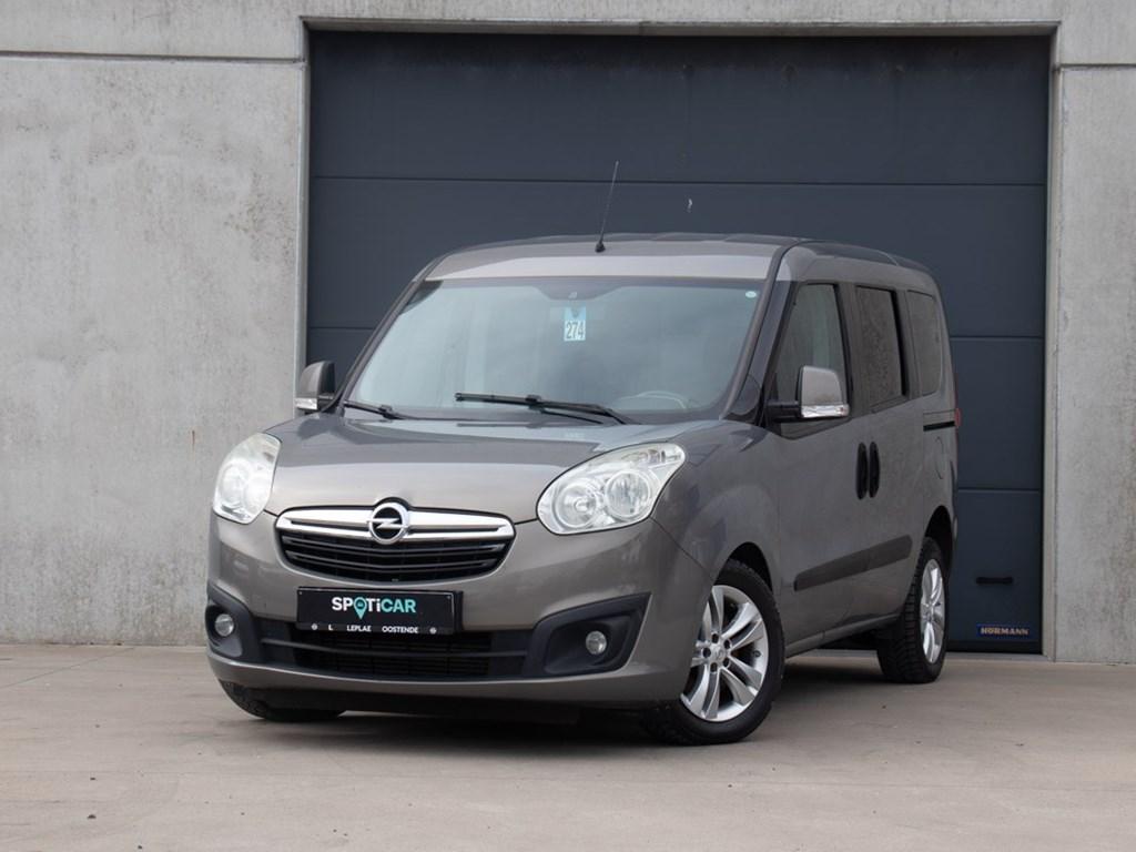 Opel Combo Life ROLSTOELWAGEN|2+1|1.6 MT6 120PK|SENSOREN|AI, Parkeersensor, Monovolume, Zwart, Bruin