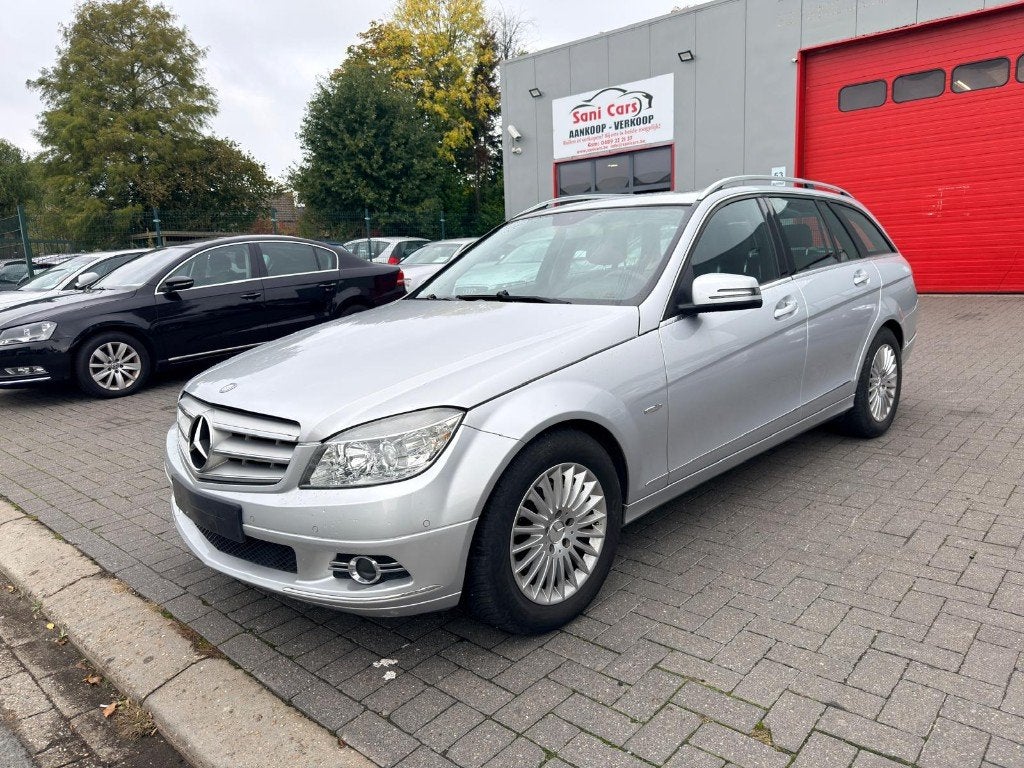 Mercedes C 180 1.6 essence année 2009 159000 km bon état, Argent ou Gris, Achat, Entreprise, Noir