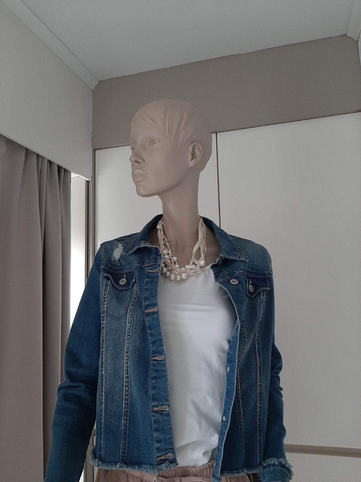 veste en jean, Enlèvement ou Envoi, Taille 36 (S)
