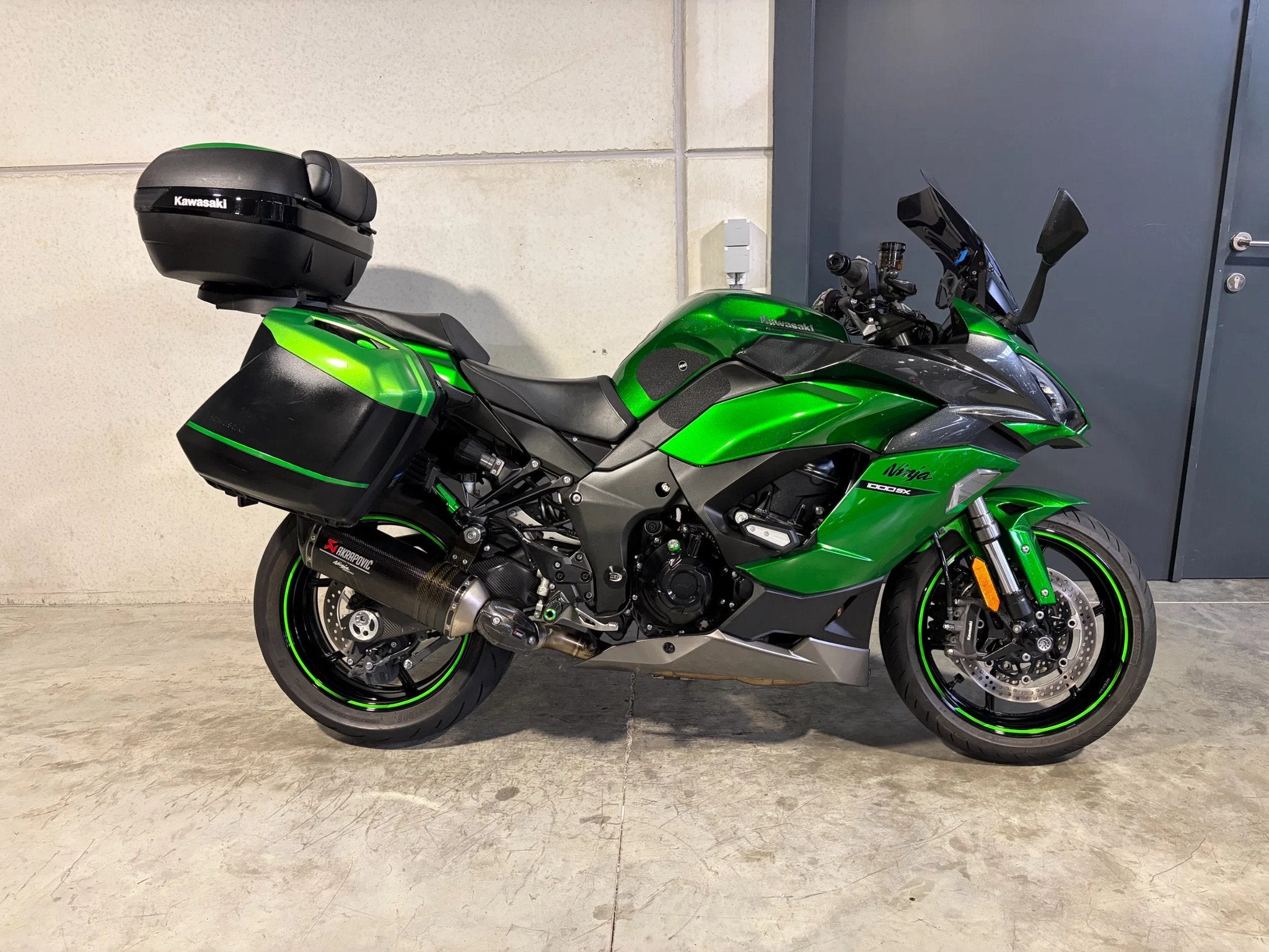 Kawasaki Ninja 1000 SX met 3-delige kofferset (bj 2021), Bedrijf, Toermotor, Meer dan 35 kW, 1000 cc