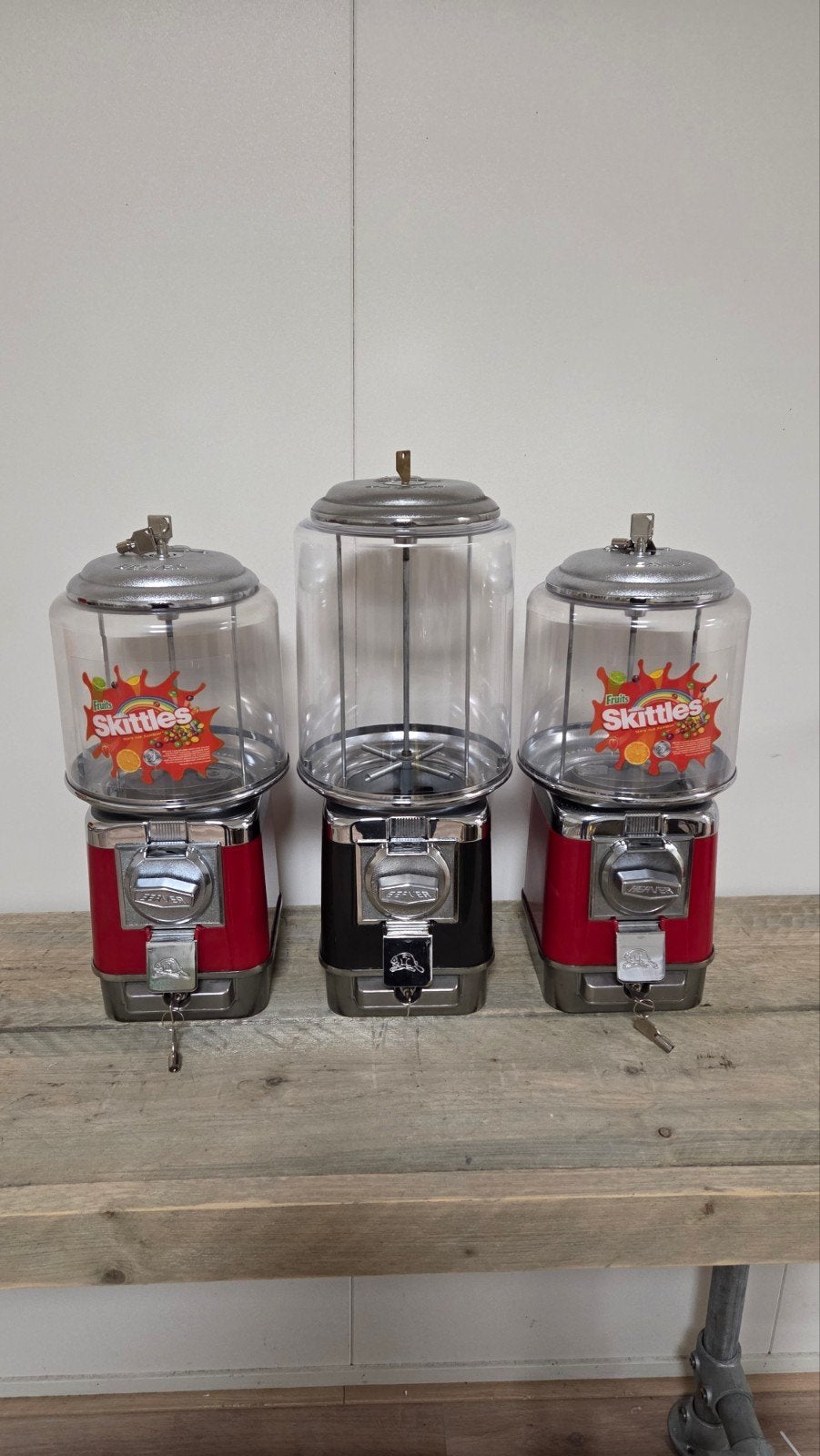 mm skittels automaten origineel beaver, Enlèvement ou Envoi, Comme neuf