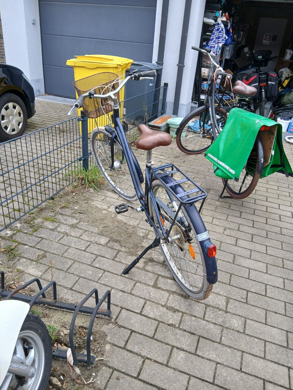 Dames Fiets, Fietsen en Brommers, Ophalen, Gebruikt, 1 kind, Overige merken