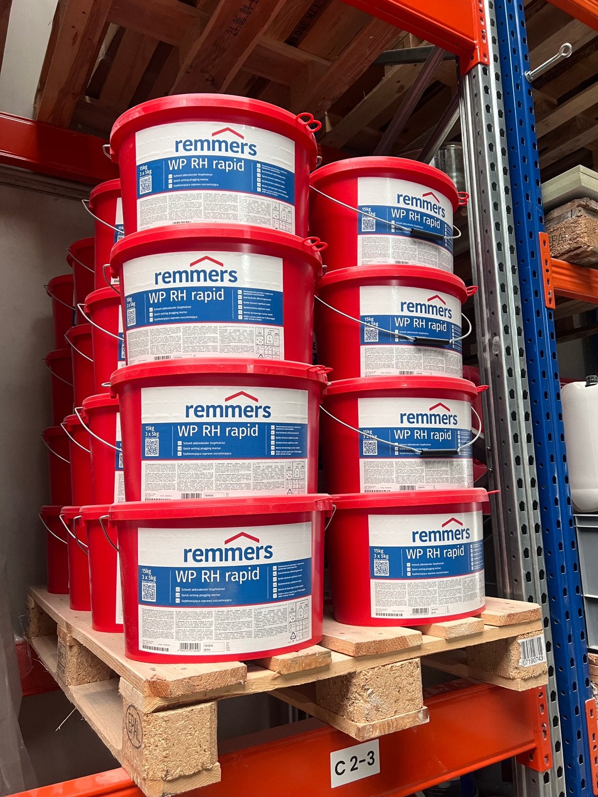 Remmers WP RH Rapid 15 kg– Waterstop / snelcement –ongeopend, Ophalen, Nieuw, Overige materialen