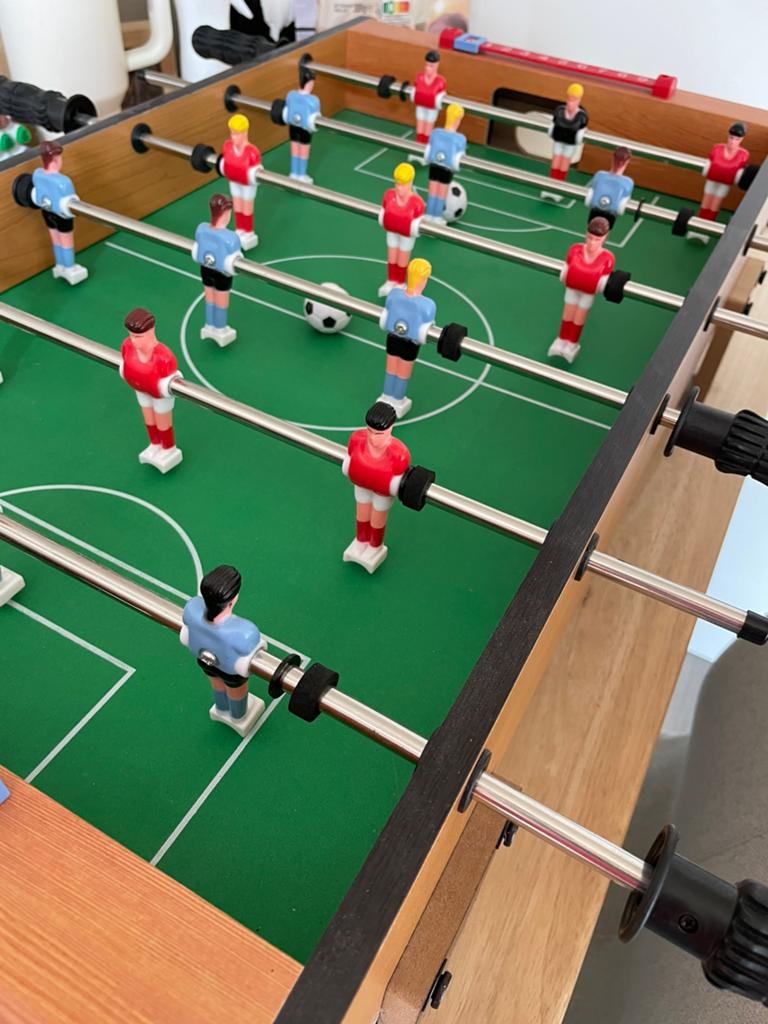 Voetbaltafel - tafelmodel, Ophalen, Zo goed als nieuw