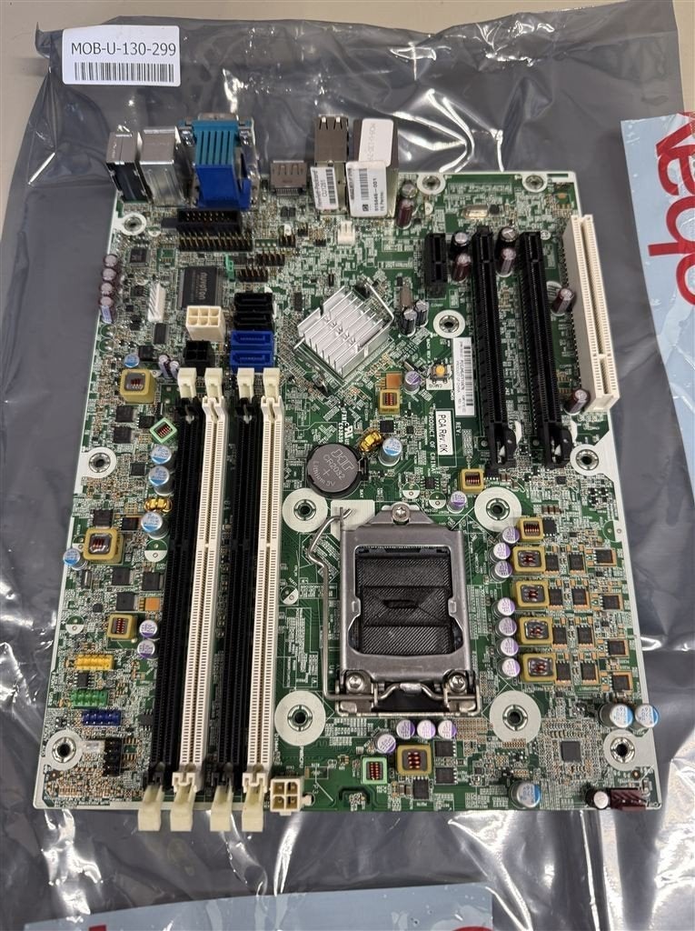 HP 615645-001 614790-002 Z210 SFF LGA1155 DDR3 Moederbord, Ophalen of Verzenden, Zo goed als nieuw, DDR3