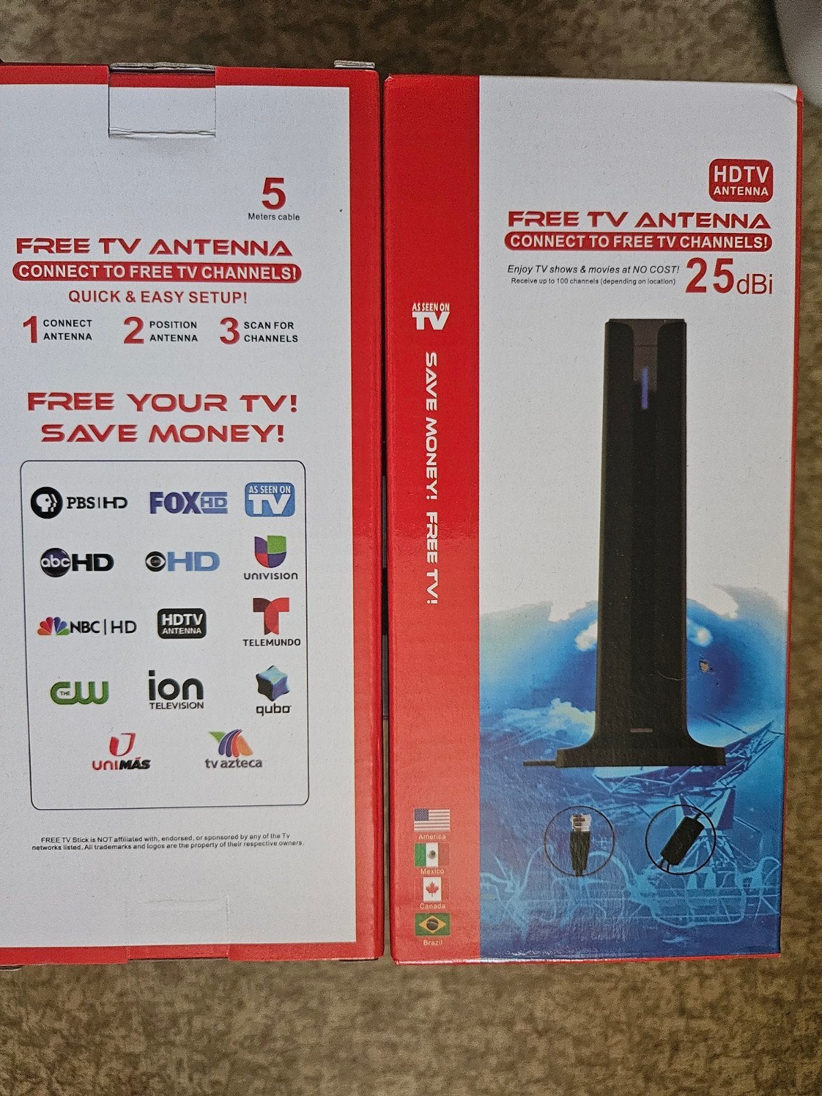 Antennes TV HD, TV, Hi-fi & Vidéo, Enlèvement, Neuf
