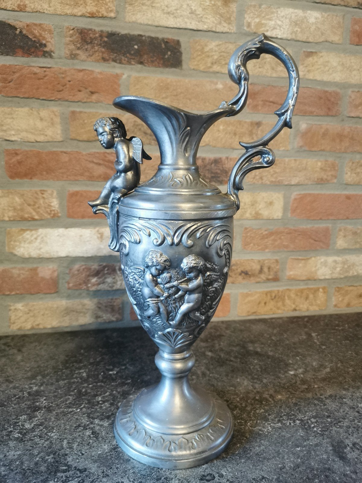 Vintage schenkkan MM, Antiek en Kunst, Ophalen of Verzenden