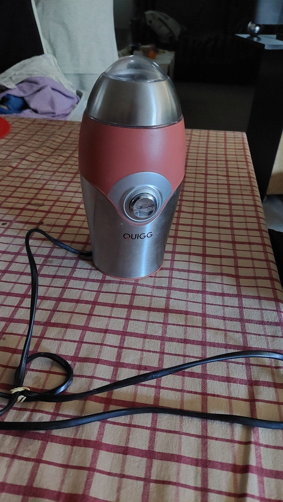 Koffiemolen  Quigg, Elektronische apparatuur, Ophalen, Gebruikt, Overige merken, Koffiemolen