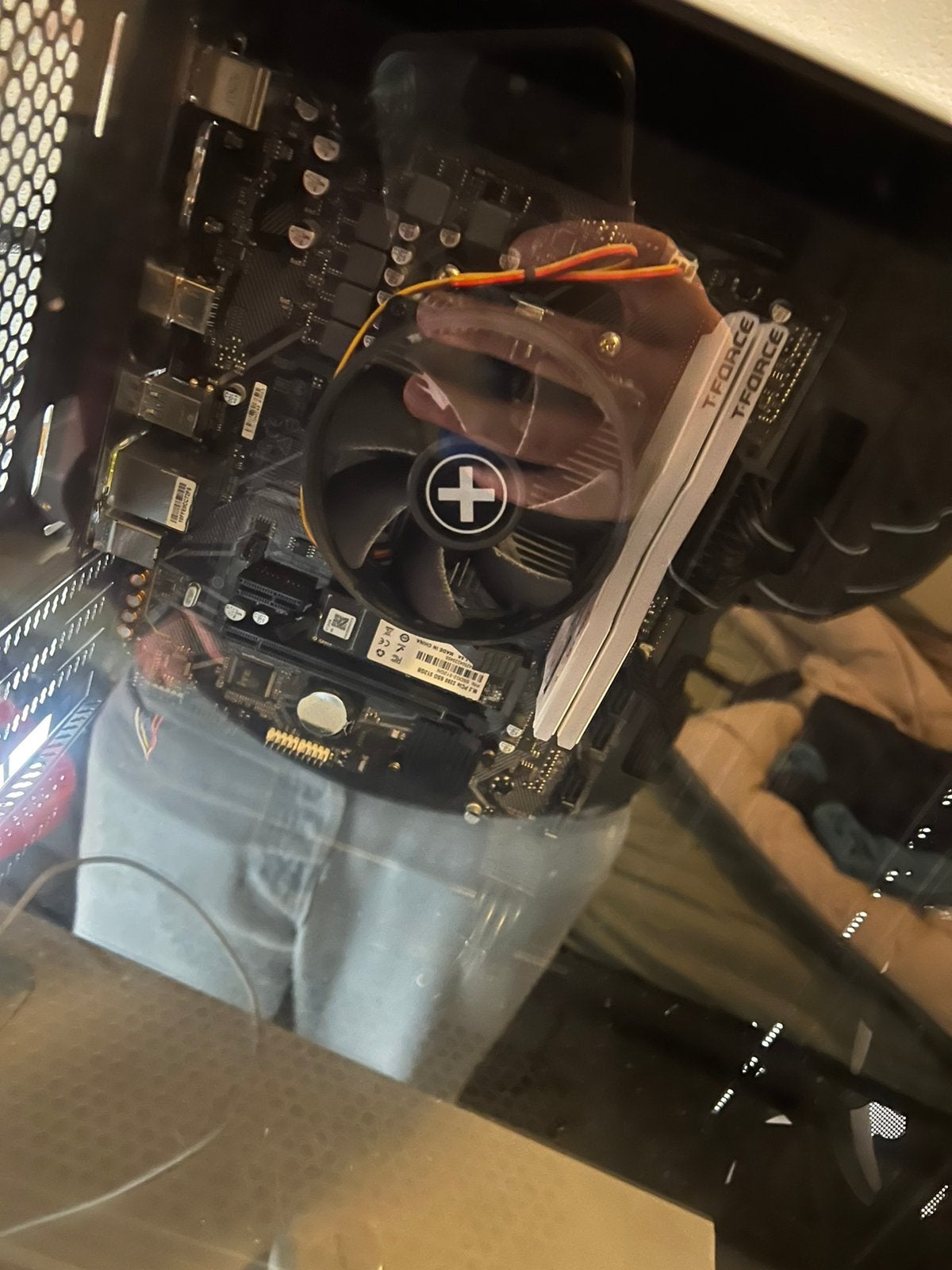 Gaming  pc amd ryzen 7-5700g 16gb ram 500gb ssd gpu vega 8', Ophalen, Gebruikt, HDD, Met monitor