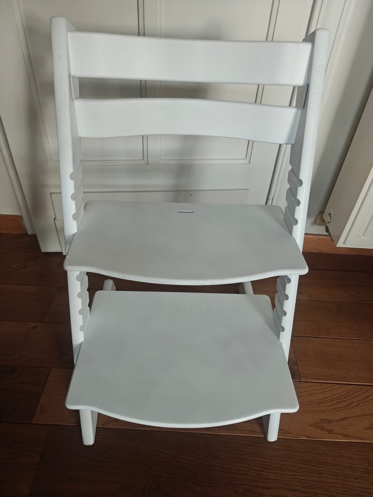 Tripp Trapp Stokke blanc, Enfants & Bébés, Enlèvement, Chaise évolutive