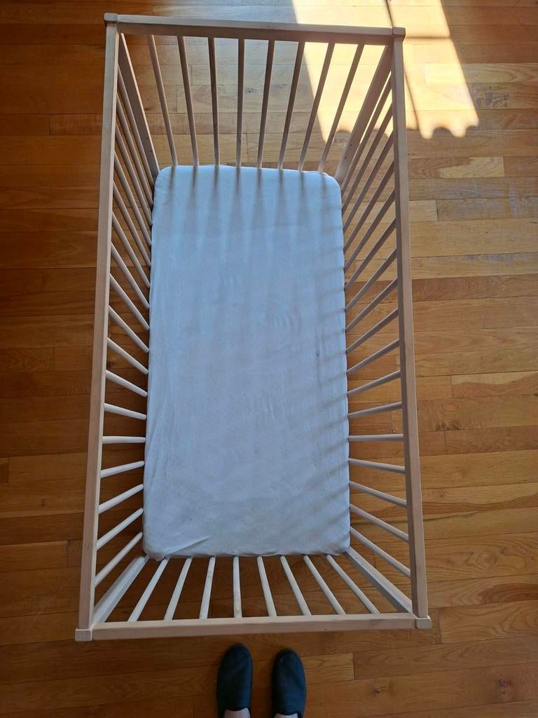 Babybedje 60x120cm, Ophalen