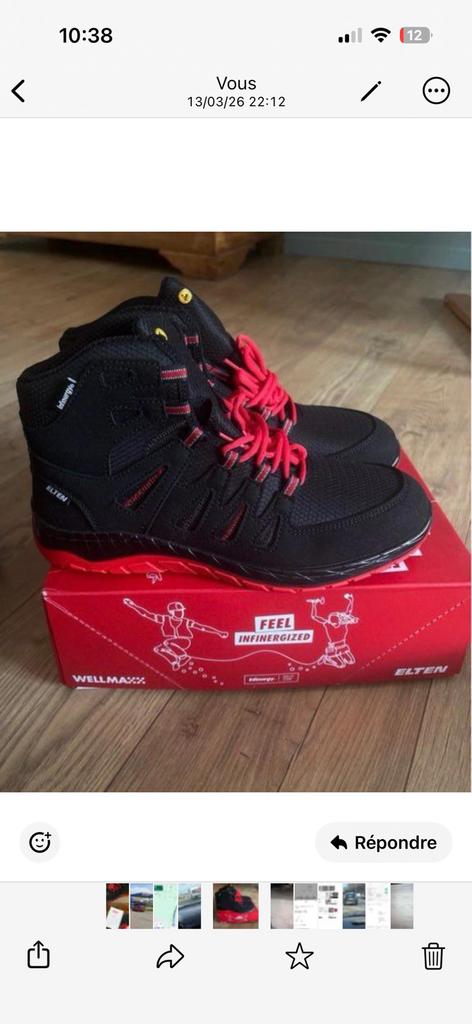 Chaussures de sécurité, Ophalen of Verzenden, Zo goed als nieuw