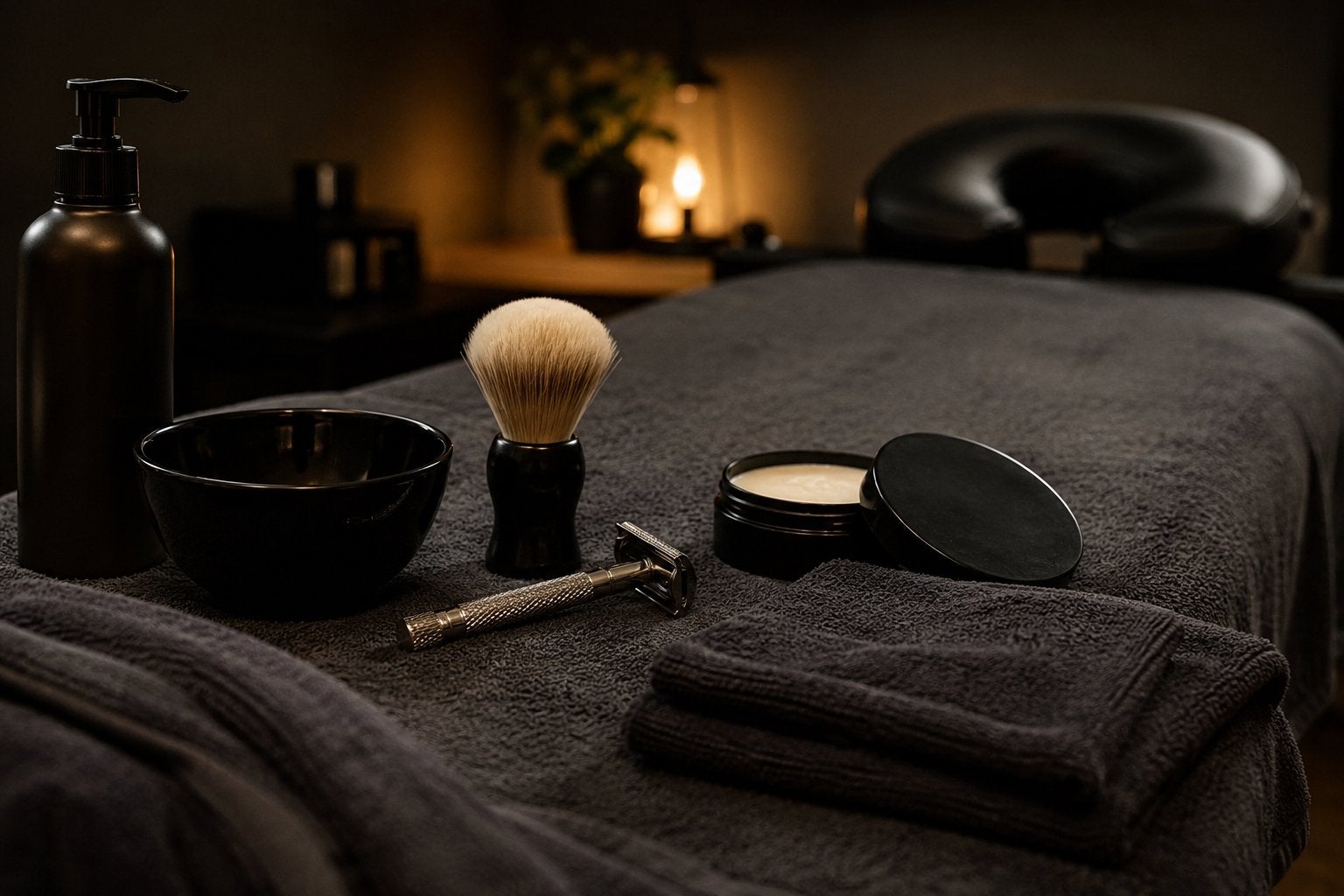 Rasage intime pour hommes, Massage relaxant
