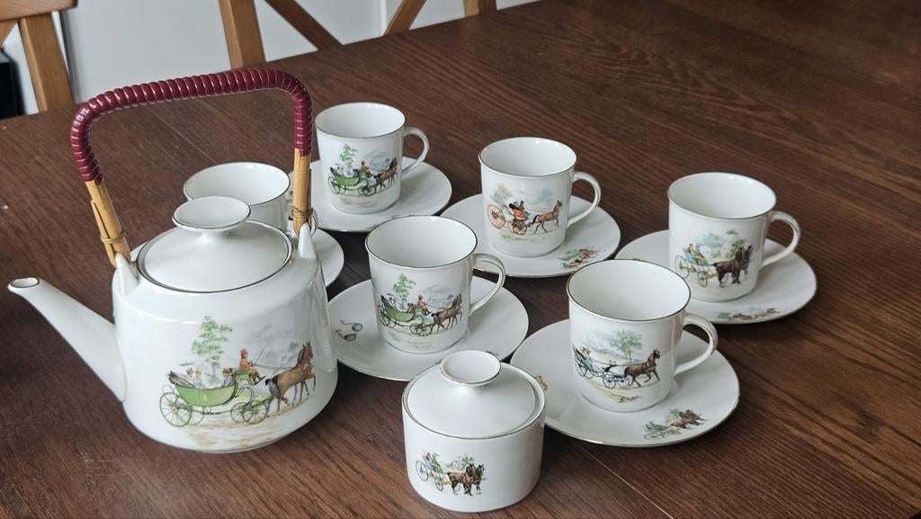 Winterling Bavaria theeset - Compleet, Ophalen