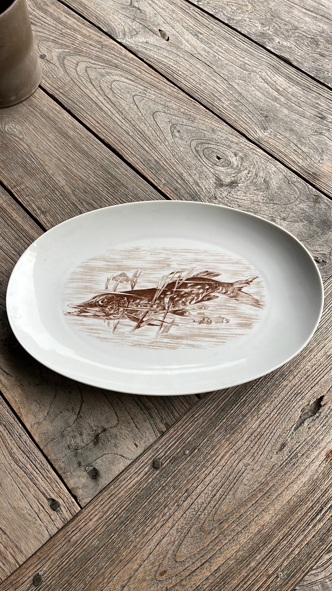 Porselein vintage visschotel Seltman Weiden Bavaria, Antiek en Kunst, Ophalen