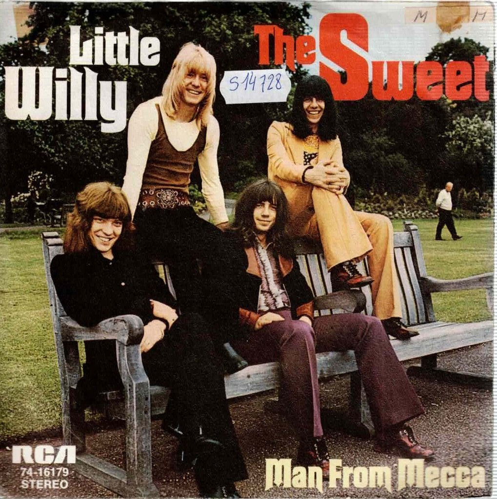 Vinyl, 7"  /  The Sweet – Little Willy, CD & DVD, Vinyles | Autres Vinyles, Enlèvement ou Envoi, 1970 - 1979, Autres formats