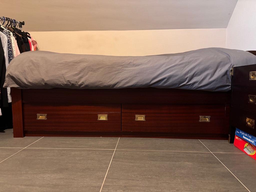 Boot slaapkamer, Maison & Meubles, Chambre à coucher | Chambres à coucher complètes, Utilisé, Une personne, Enlèvement