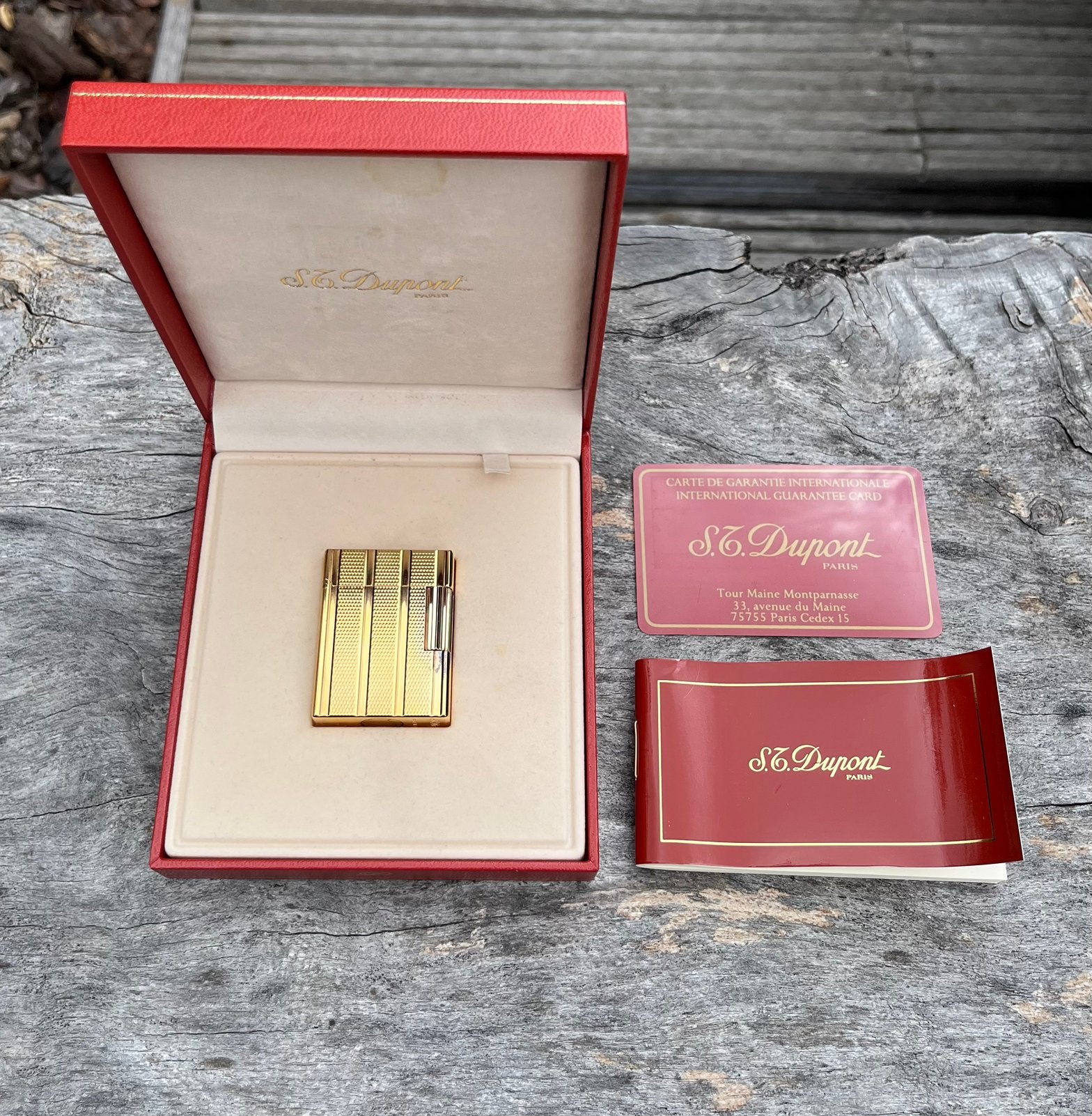 Aansteker ST Dupont Paris, Verzamelen, Ophalen, Zo goed als nieuw, Aansteker