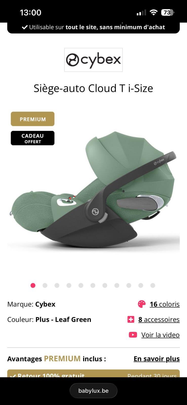 Cybex !!!, Enfants & Bébés, Poussettes & Combinaisons, Enlèvement, Comme neuf