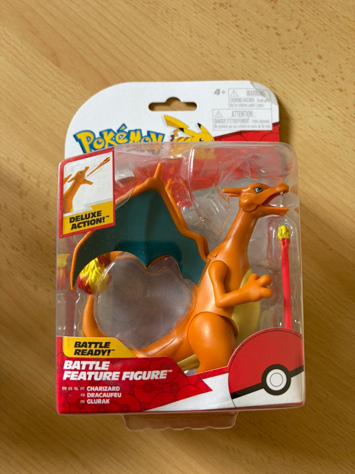 Pokémon Battle Feauture Figures: 4 stuks, Hobby en Vrije tijd, Ophalen of Verzenden, Nieuw, Overige typen, Foil