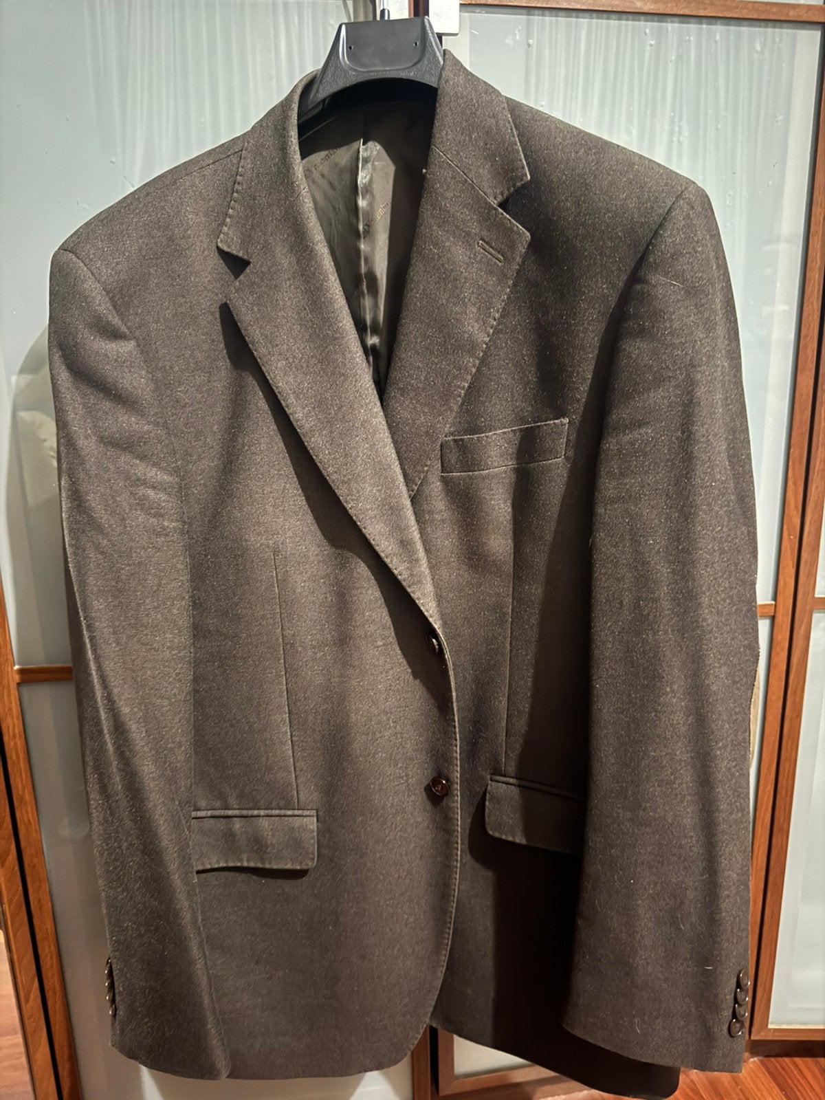 Blazer flannel hiver marron, Enlèvement ou Envoi, Comme neuf, Noir