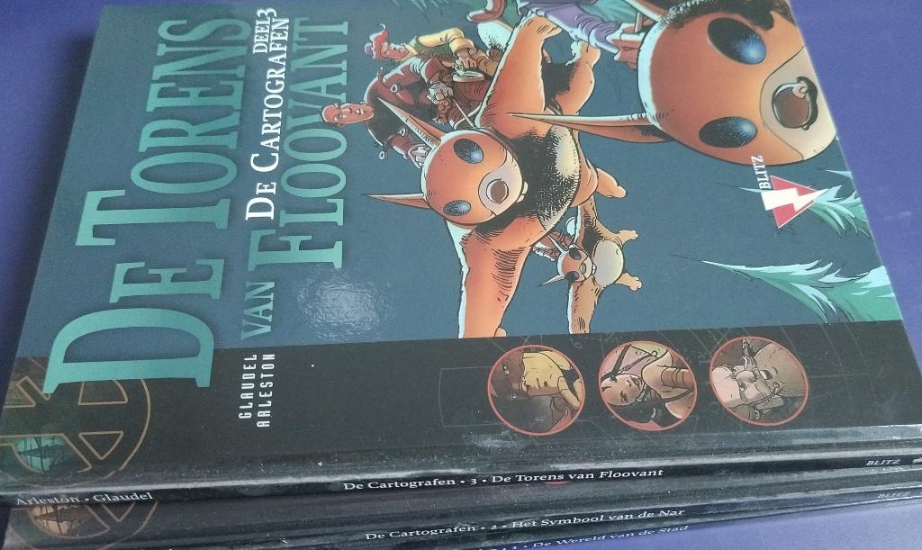 STRIP DE CARTOGRAFEN, Boeken, Complete serie of reeks, Ophalen, Zo goed als nieuw, Arleston -glaudel