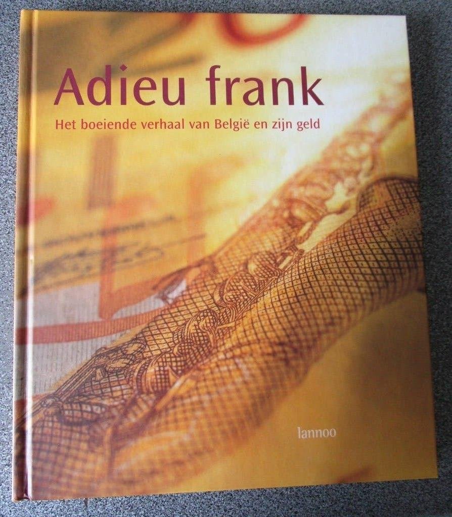 Boek Adieu Frank inclusief muntenverzameling - OPRUIM, 20e eeuw of later, Ben te Boekhorst, Ophalen of Verzenden, Zo goed als nieuw
