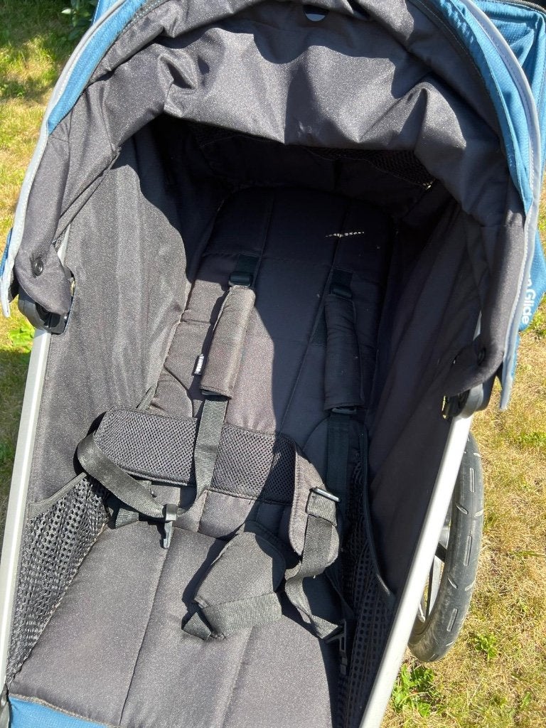 Thule urban glide 2 met wieg, Ophalen, Gebruikt, Overige merken, Verstelbare rugleuning