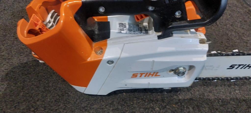 Tronconneuse stihl msa tc, Enlèvement