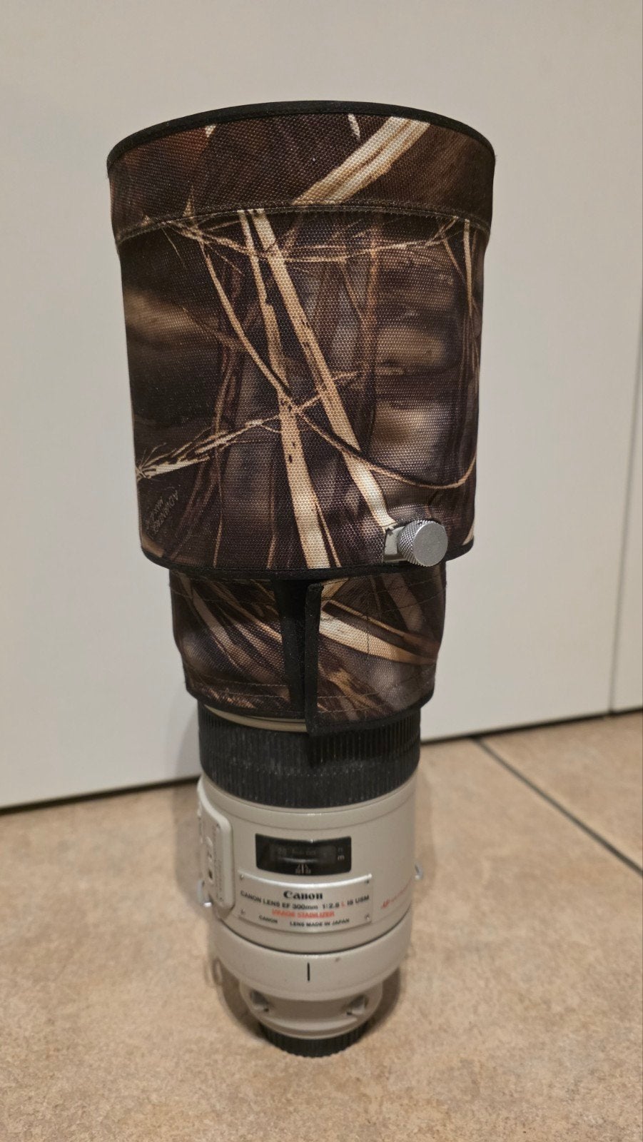 Canon EF 300mm f/2.8 L IS USM – inclusief koffer en zonnekap, Ophalen, Gebruikt, Canon, Beeldstabilisatie