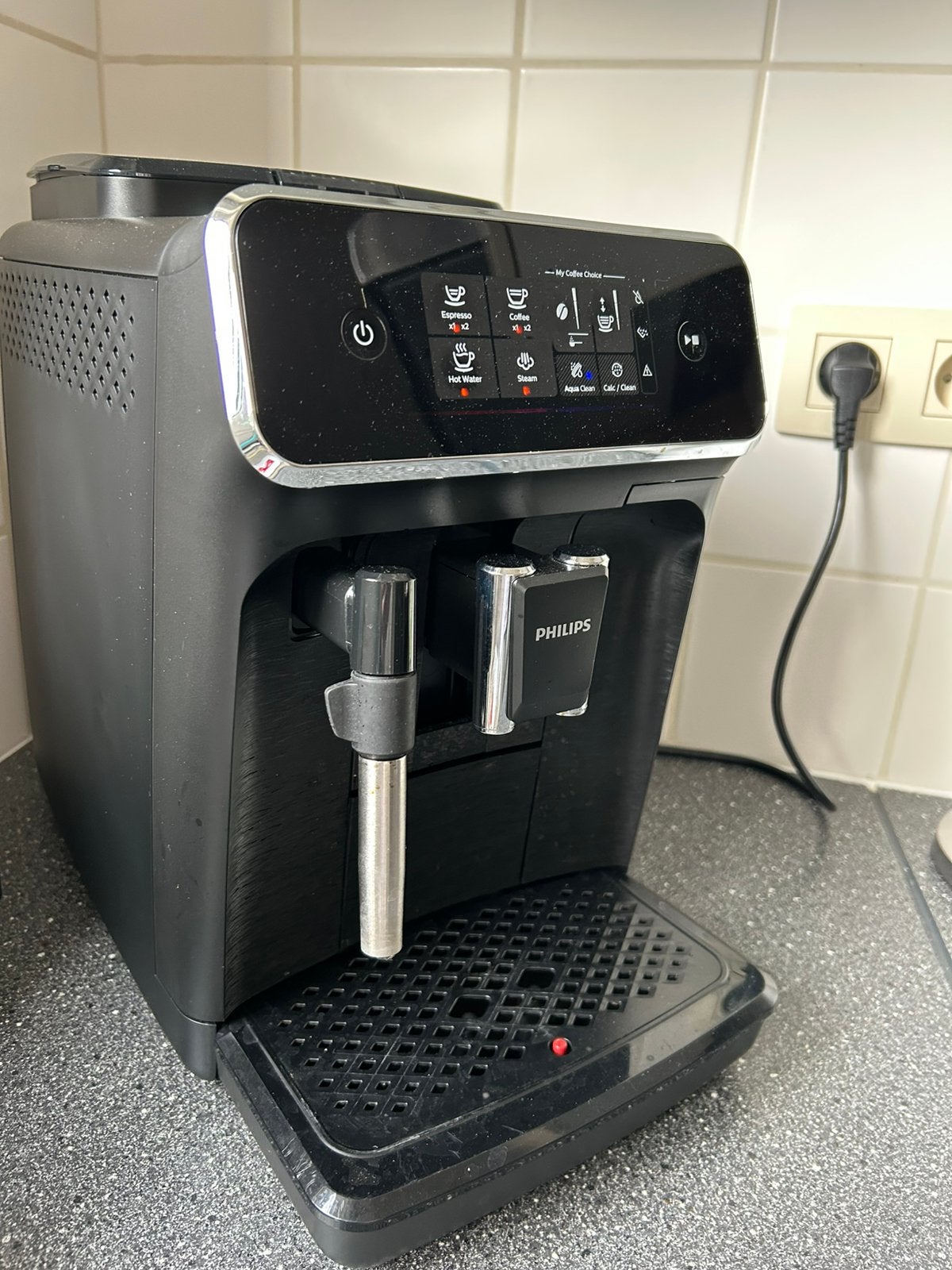 Philips Koffie Machine Met Bonen, Elektronische apparatuur, Koffiezetapparaten, Ophalen, Gebruikt, 10 kopjes of meer, Koffiemachine