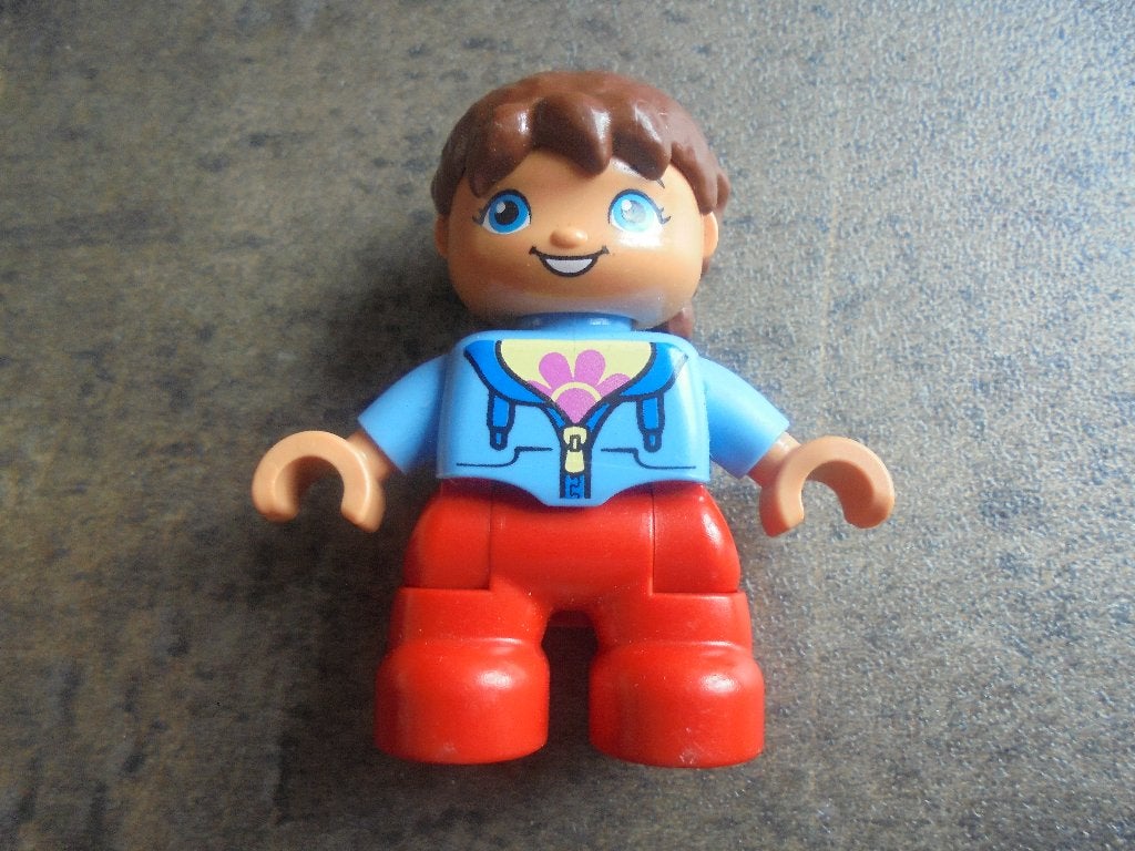 Lego Duplo Figures New Model Child Girl (zie foto's), Ophalen of Verzenden, Gebruikt, Losse stenen, Duplo