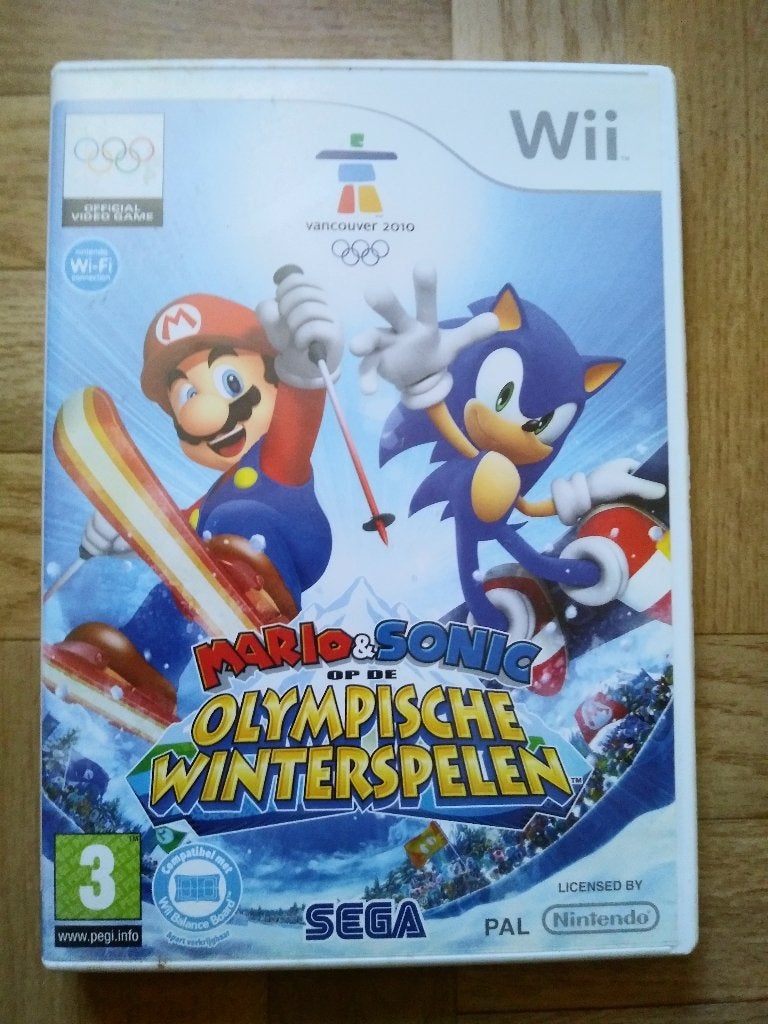 Mario & Sonic op de Olympische Winterspelen, voor Wii, Games en Spelcomputers, Games | Nintendo Wii, Ophalen of Verzenden, Zo goed als nieuw