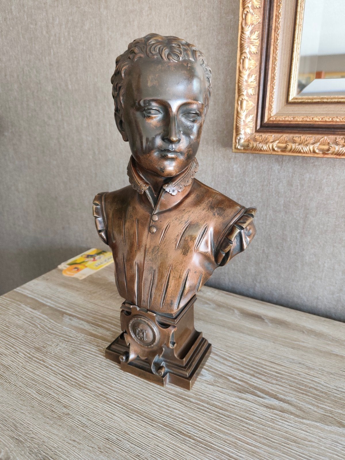 bronzen beeld, Antiek en Kunst, Ophalen