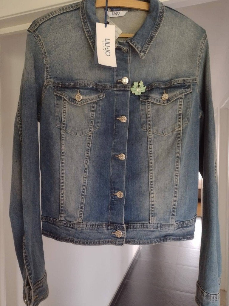 elegant jeans jasje Liu Jo nieuw - XL (+ broek 30 + hemd?), Kleding | Dames, Maat 38/40 (M), Blauw, Liu Jo, Nieuw