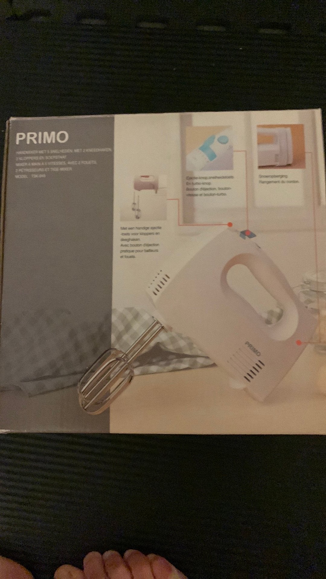 Handmixer Primo, Elektronische apparatuur, Ophalen, Nieuw