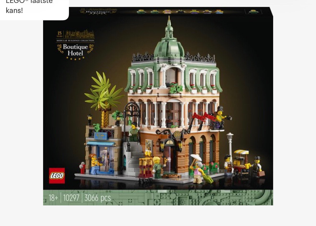 LEGO – Boutique Hotel (10297), Enlèvement ou Envoi, Lego