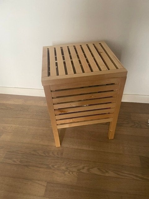 boîte de rangement en bois, Enlèvement