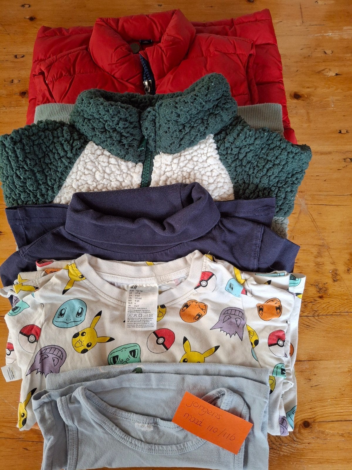 jongenskleding maat 110/116, Kinderen en Baby's, Ophalen