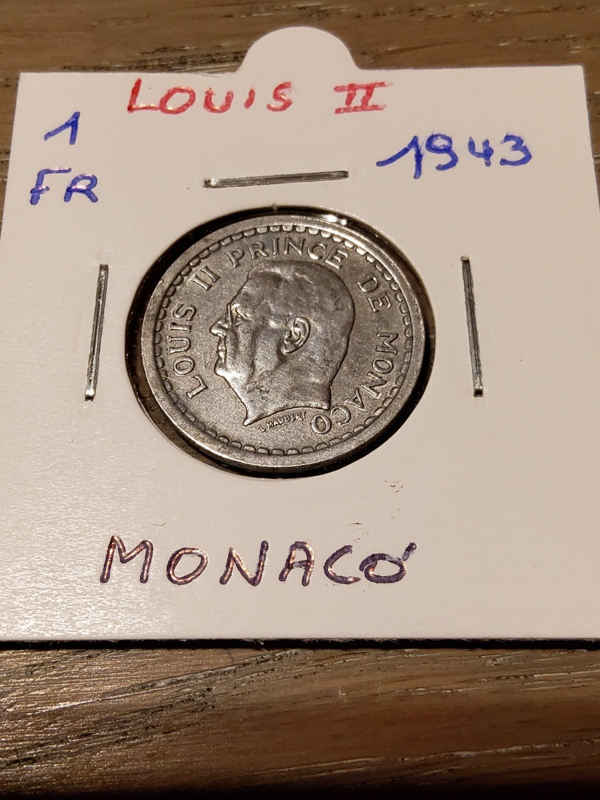 monaco, Postzegels en Munten, Ophalen of Verzenden, Losse munt