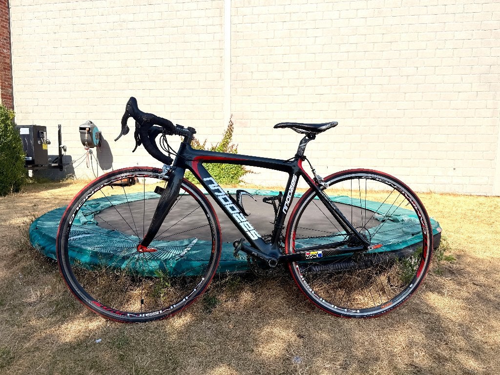 **Full Carbon** Moozes Mistral Racefiets 28 inch, Vélos & Vélomoteurs, Frein sur jante, Comme neuf, Enlèvement, 28 pouces