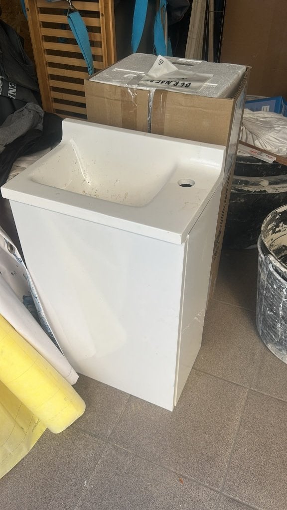 Lavabo  voor toilet, Huis en Inrichting, Ophalen, Nieuw, Wasbak of Wastafel