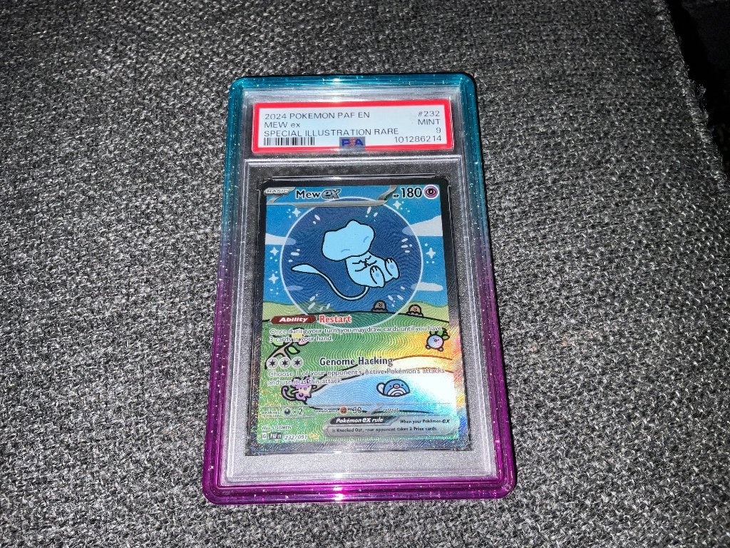 Trade PSA 9 bubble mew voor hits, Hobby en Vrije tijd, Ophalen of Verzenden, Nieuw, Losse kaart