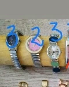 Grand choix de montres pour femmes, Montre-bracelet, Enlèvement ou Envoi, Utilisé, Autres matériaux