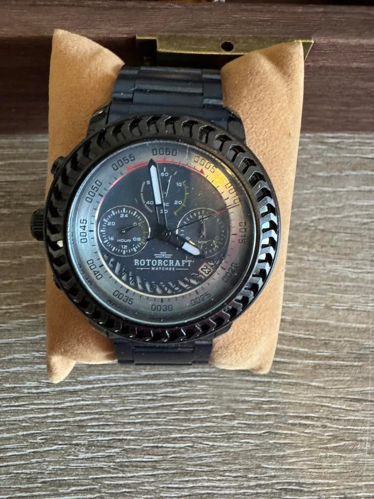 Herenhorloge Rotorcraft, Ophalen, Zo goed als nieuw