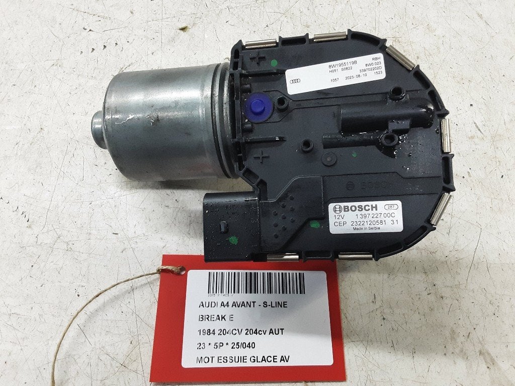 MOTEUR ESSUIE-GLACE AVANT Audi A4 Avant (B9) (8W1955119B), Mevr. I. Hauben, Audi, Utilisé, Rue de l'Espoir 34 34
4030  GRIVEGNÉE, BE