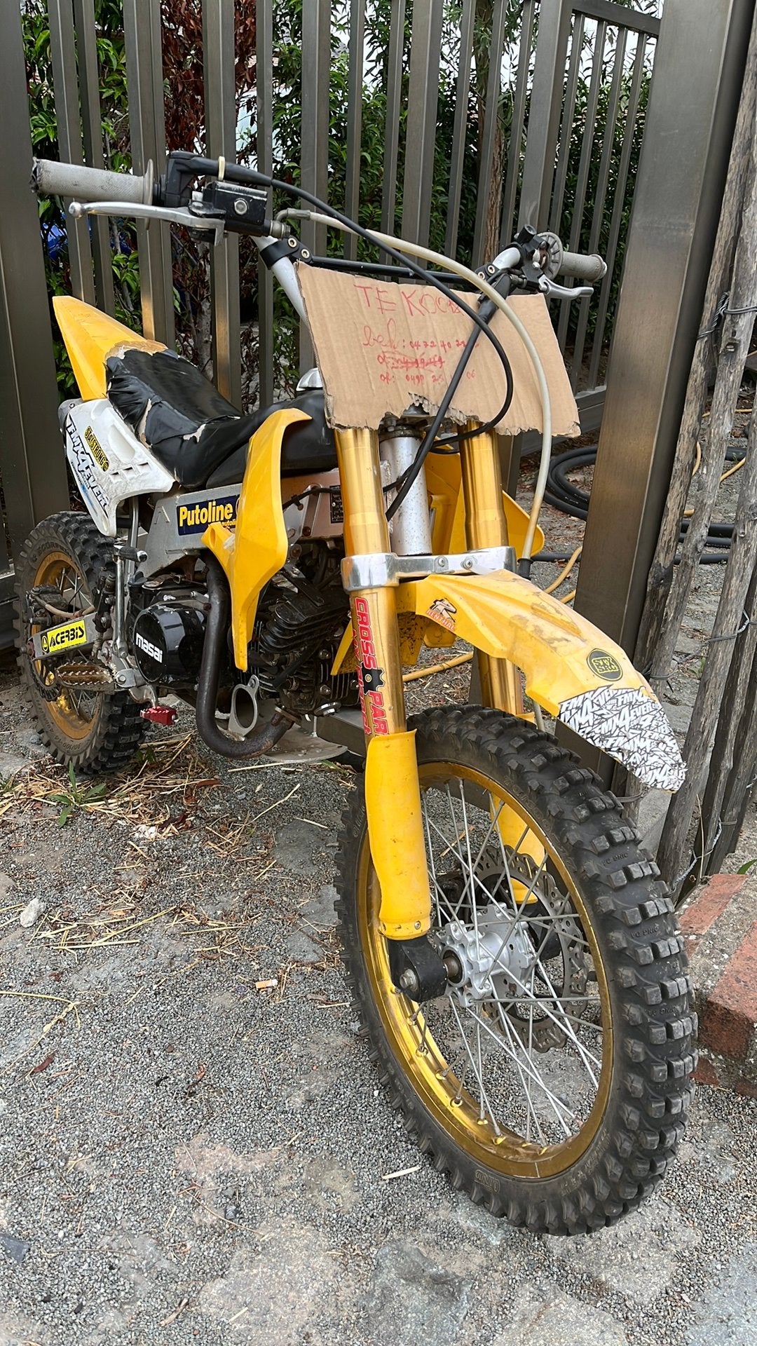 Masai pitbike een 150cc, Autres marques, 4 vitesses, 150 cm³, Enlèvement